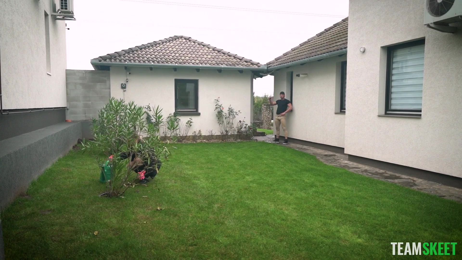 Bad Boy Caught His Gardener Mona Blue And Fucked Her On The Bed